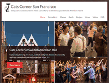 Tablet Screenshot of catscornersf.com